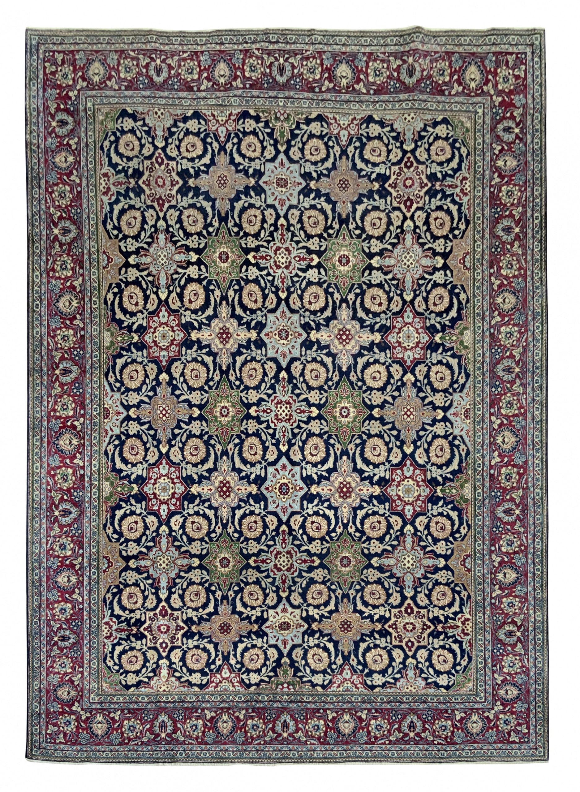 Vintage Tabriz Mashayekhi 382x297cm