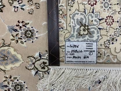 Superfine 6LA Nain 258x160cm | Rug# 10336