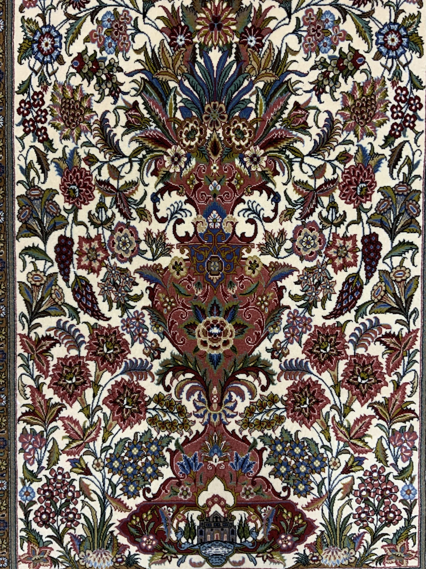 Superfine Isfahan Sherkat 174x100cm | Rug# 10376