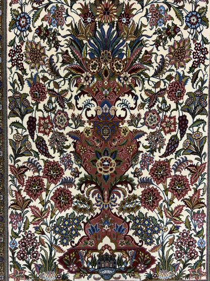 Superfine Isfahan Sherkat 174x100cm | Rug# 10376