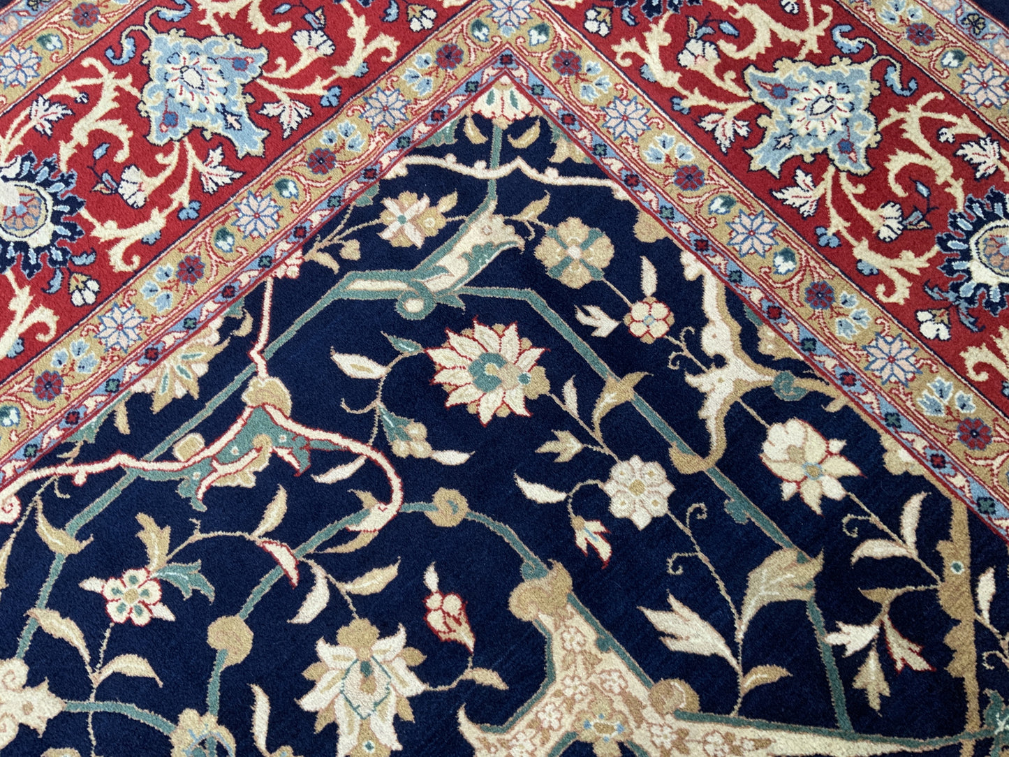 Superb Persian Tabriz 418x292cm | Rug# 10396