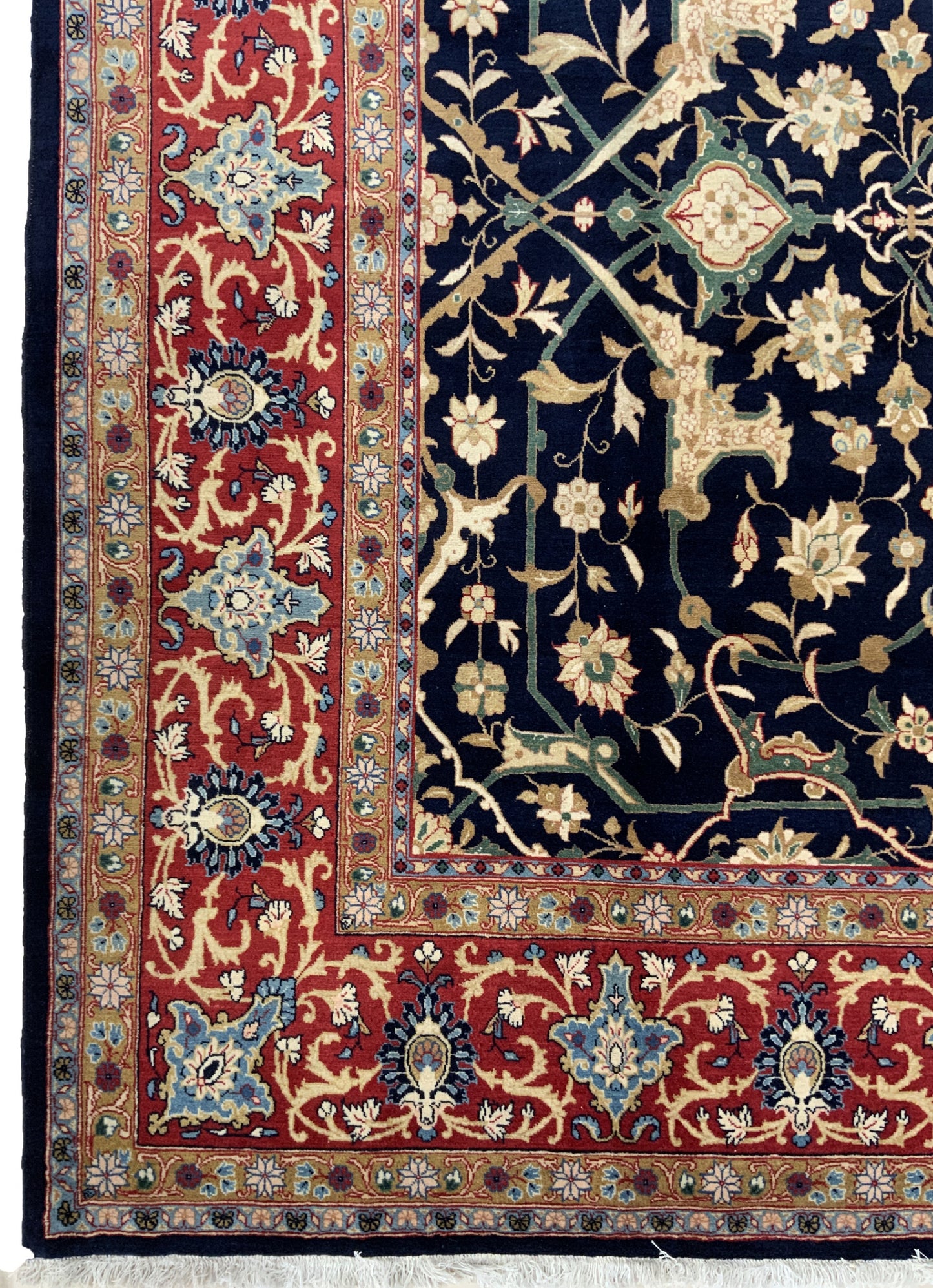 Superb Persian Tabriz 418x292cm | Rug# 10396