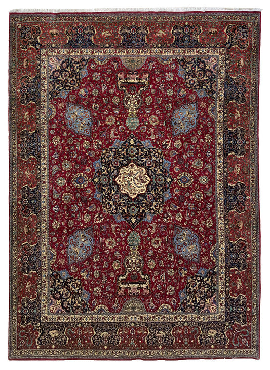 Persian Tabriz Main-Carpet 382x300cm | Rug# 10403