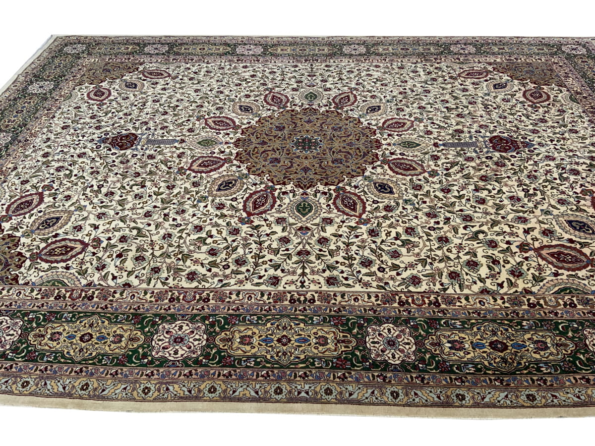 Tabriz Sheikh Safi-design 406x300cm | Rug# 10413