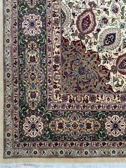 Tabriz Sheikh Safi-design 406x300cm | Rug# 10413