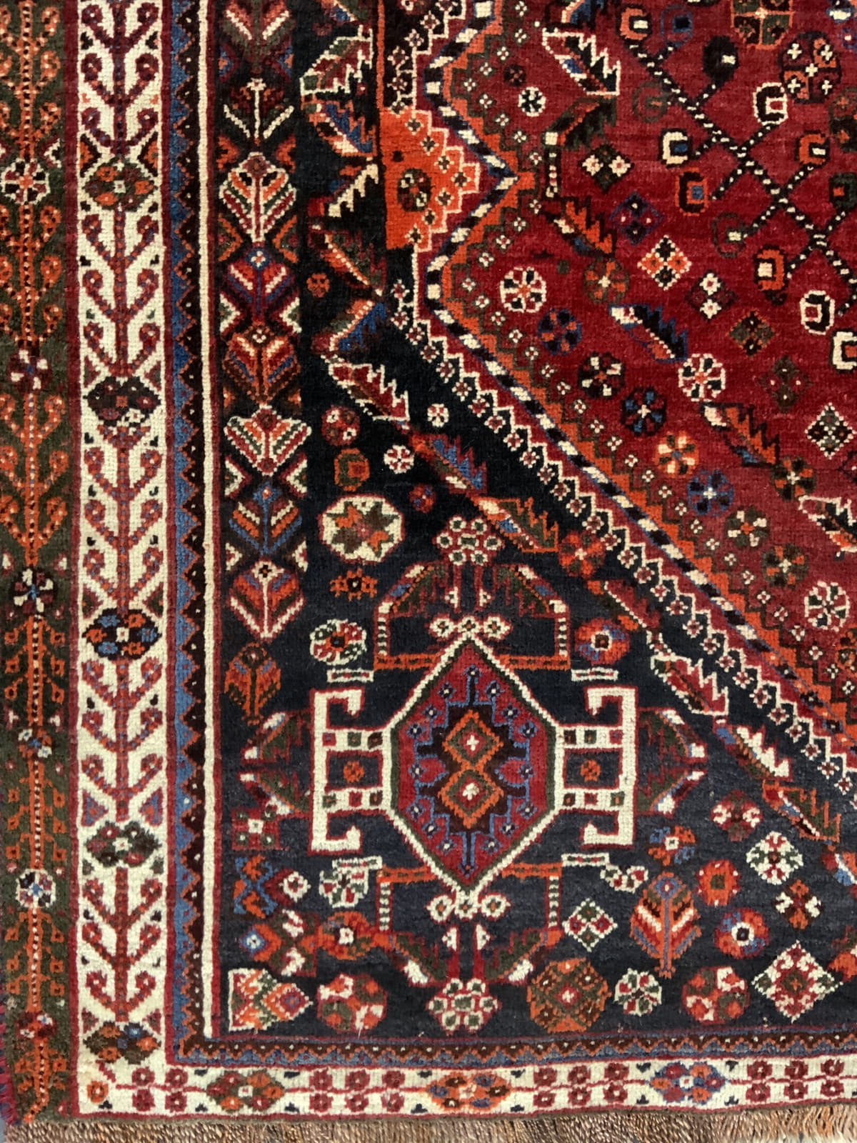 Vintage Nomadic Qashqai 250x170cm | Rug# 10434