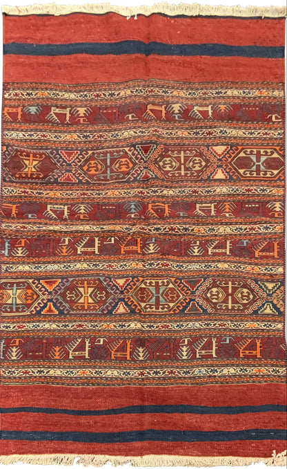 Antique floor-rug 167x107cm | Rug# 10479