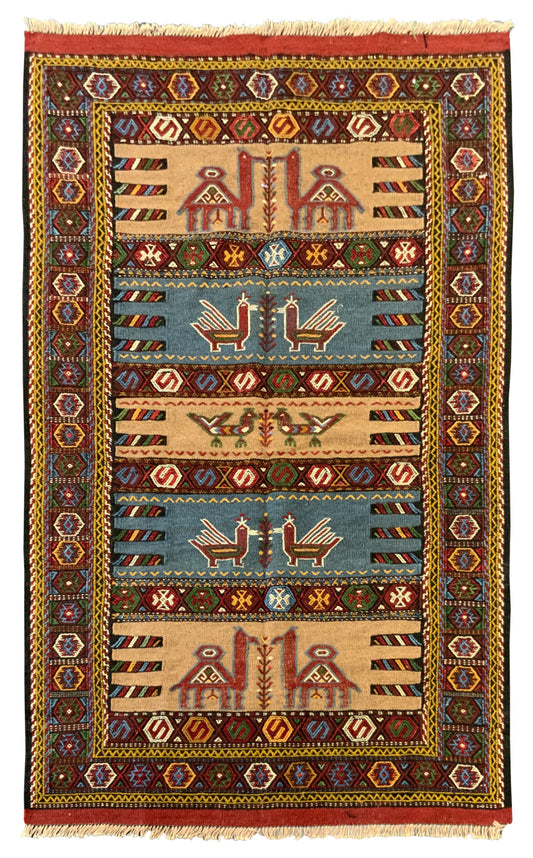 Nomadic saumak 180x108cm | Rug# 10492