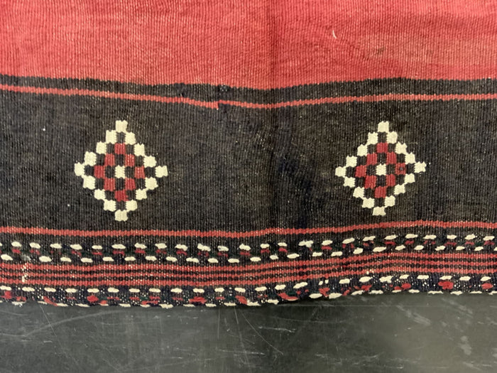 Vintage Nomadic flatweave-Sofreh 111x114cm | Rug# 10506