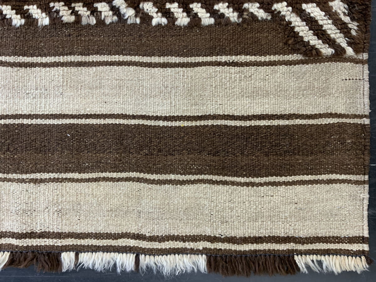 Antique grain bag 97x94cm | Rug# 10510