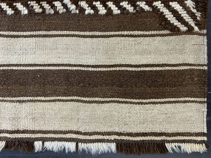 Antique grain bag 97x94cm | Rug# 10510