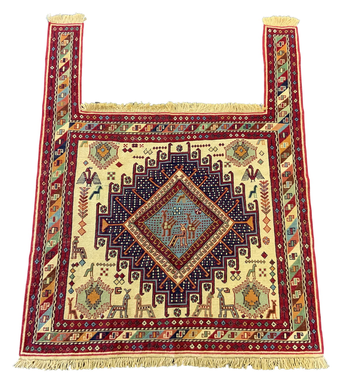 Vintage horse-blanket 92x103cm
