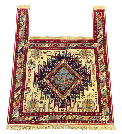 Vintage horse-blanket 92x103cm