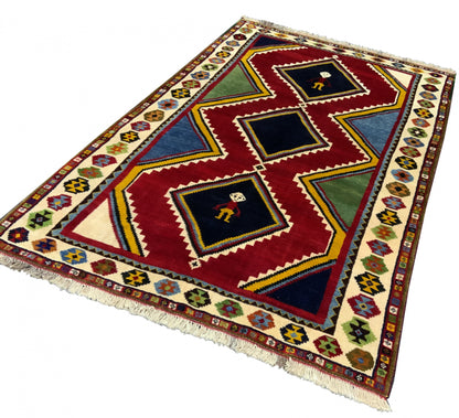 Vintage Nomadic Gabbeh 236x158cm | Rug# 10531