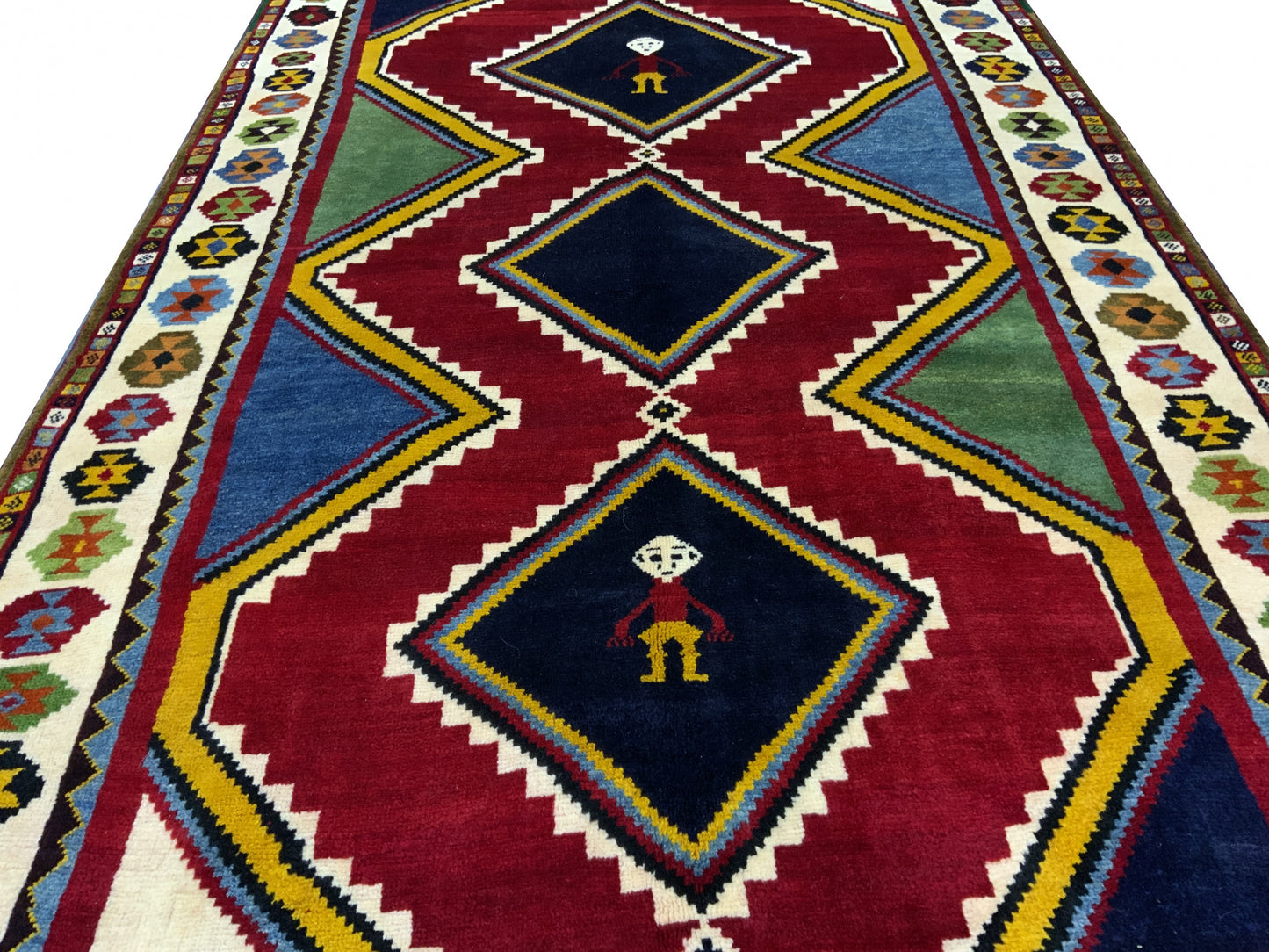 Vintage Nomadic Gabbeh 236x158cm | Rug# 10531