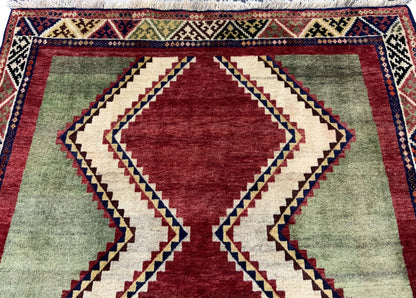 Vintage Nomadic Gabbeh 215x148cm | Rug# 10532