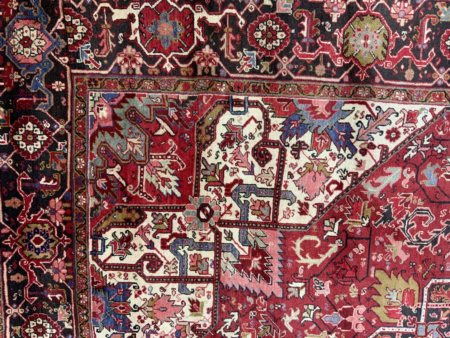 Vintage Heriz 380x310cm | Rug# 10581