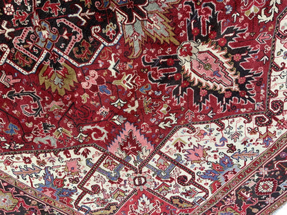 Vintage Heriz 380x310cm | Rug# 10581