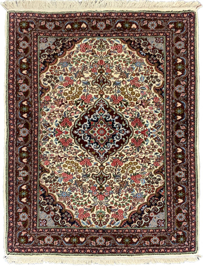 Superfine Sarouk Sherkat 142x114cm | Rug# 10586