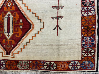 Nomadic Qashqai Gabbeh 245x187cm | Rug#10623