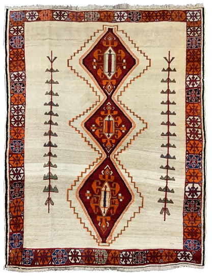 Nomadic Qashqai Gabbeh 245x187cm