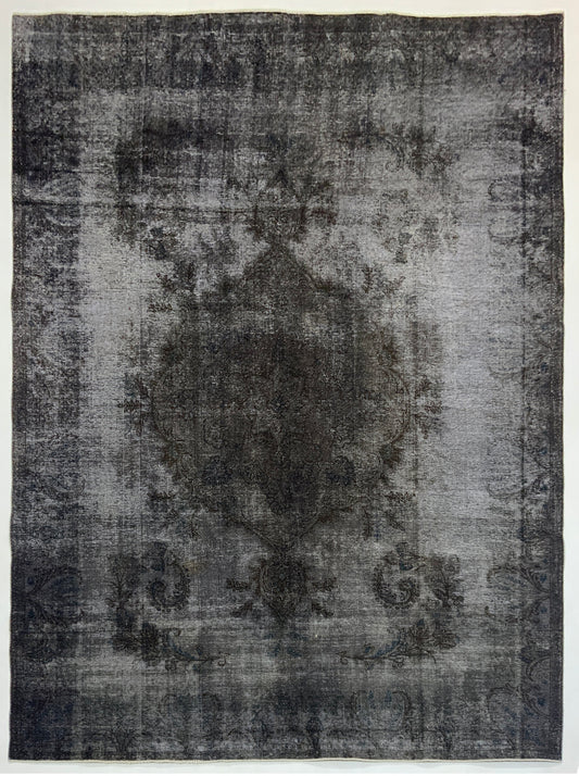 Vintage-Distressed Overdyed Rug 342x257cm