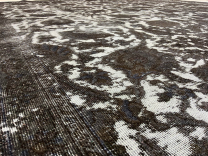 Vintage-Distressed Overdyed Rug 400x298cm | Rug# 10646