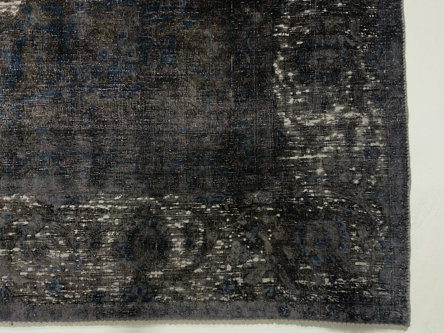 Vintage-Distressed Overdyed Rug 383x271cm | Rug# 10647