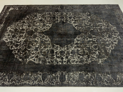 Vintage-Distressed Overdyed Rug 383x271cm | Rug# 10647