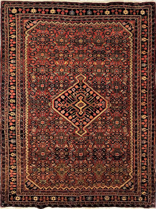 Persian Enjelass Hamedan 207x145cm | Rug# 10875