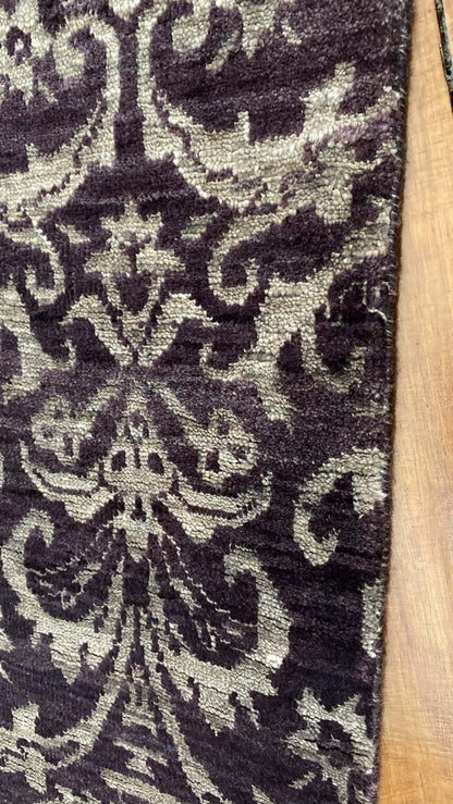Damask Designer Rug 237x73cm | Rug# 23324