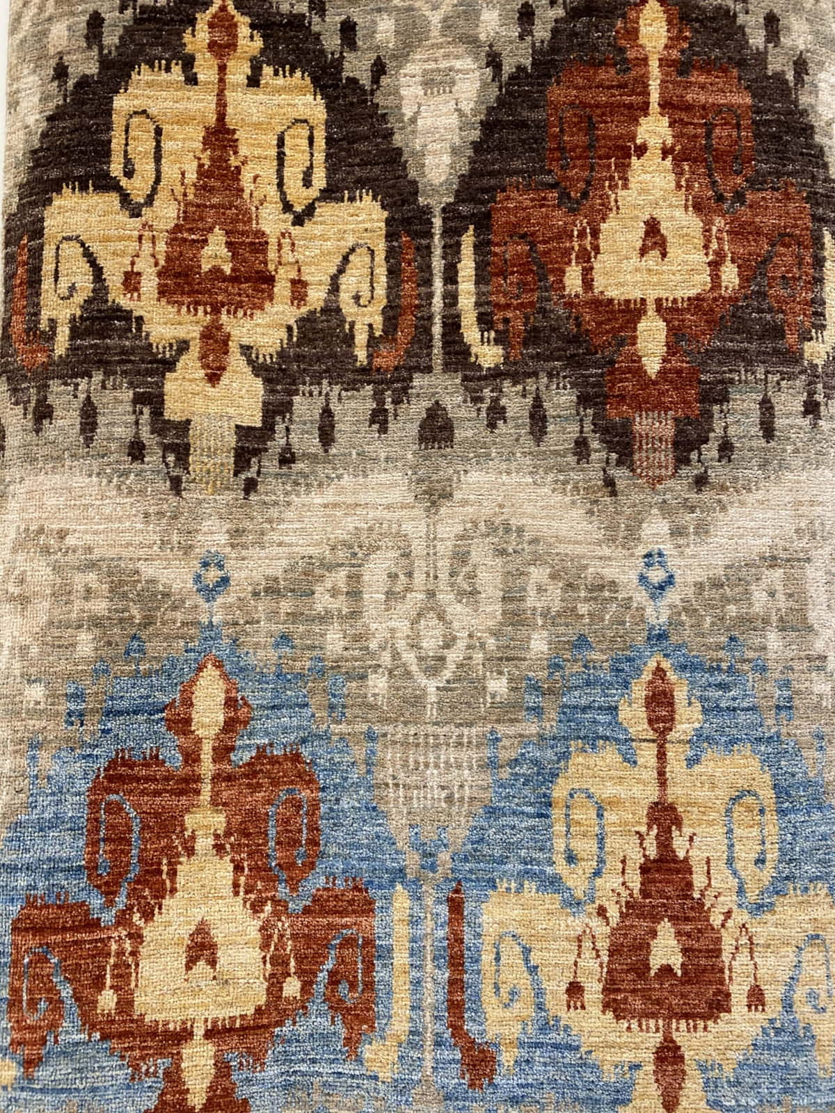 Ikat Designer Runner 288x75cm | Rug# 24087