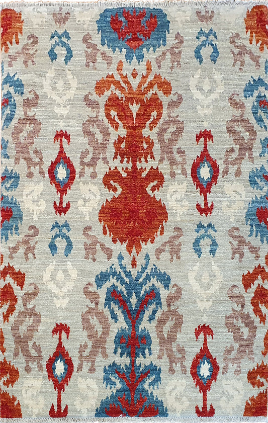 Afghan Turkaman weave 155x101cm | Rug# 24256