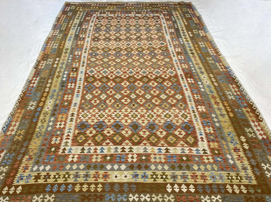 Oversized flatweave Kilim 503x310cm | Rug# 24417