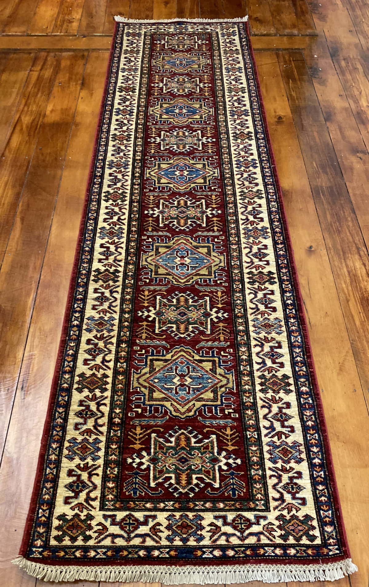 Afghan Chechen Runner 290x81cm