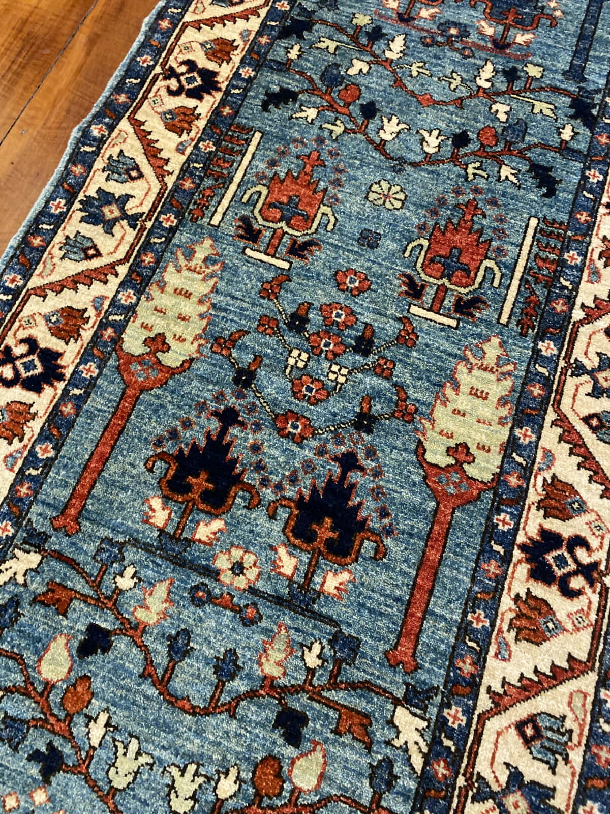 Safavid Graden Hall-Runner 286x83cm | Rug# 24958