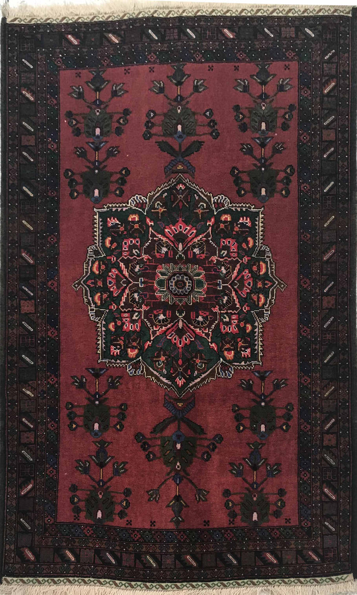 Tribal Afghan Balouch 132x90cm | Rug# 25399