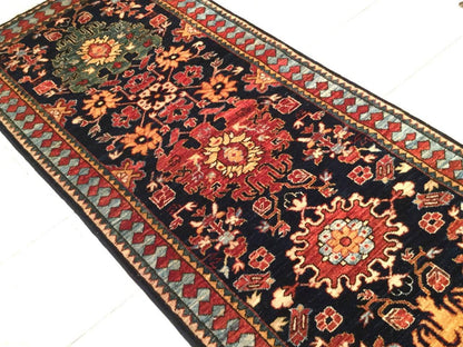 Caucasian inspired Runner 598x81cm | Rug #25971