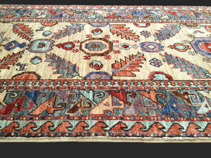 Caucasian inspired Runner 291x77cm | Rug# 26037