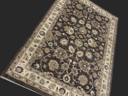 Turkaman weave carpet, 19th-century Ziegler inspired 183x123cm | Rug# 26061