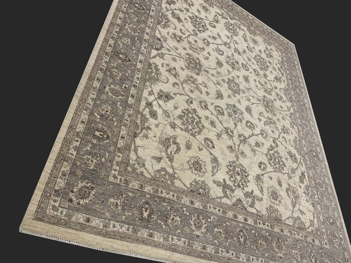 Peshawar weave carpet in 19th-century Ziegler design 306x241cm | Rug# 26068