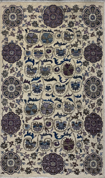 Peshawar Chobrang Suzani 187x124cm | Rug# 26075