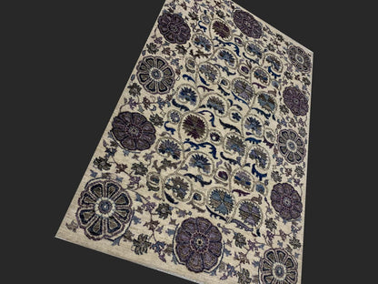 Peshawar Chobrang Suzani 187x124cm | Rug# 26075