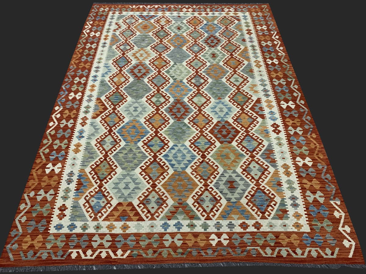 Afghan Flatweave Kilim 292x213cm