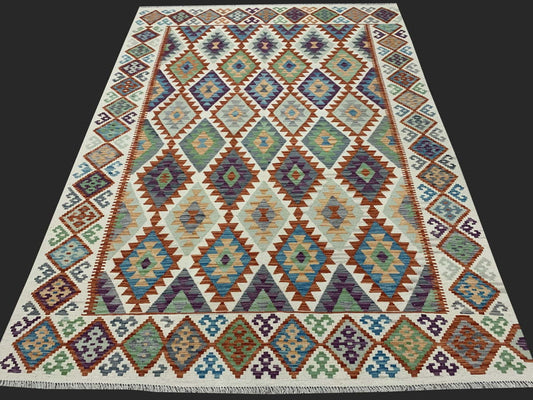 Afghan Flatweave Kilim 288x209cm