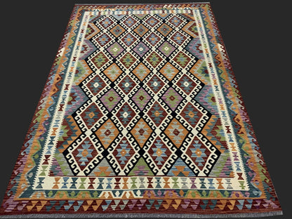 Afghan Flatweave Kilim 295x204cm