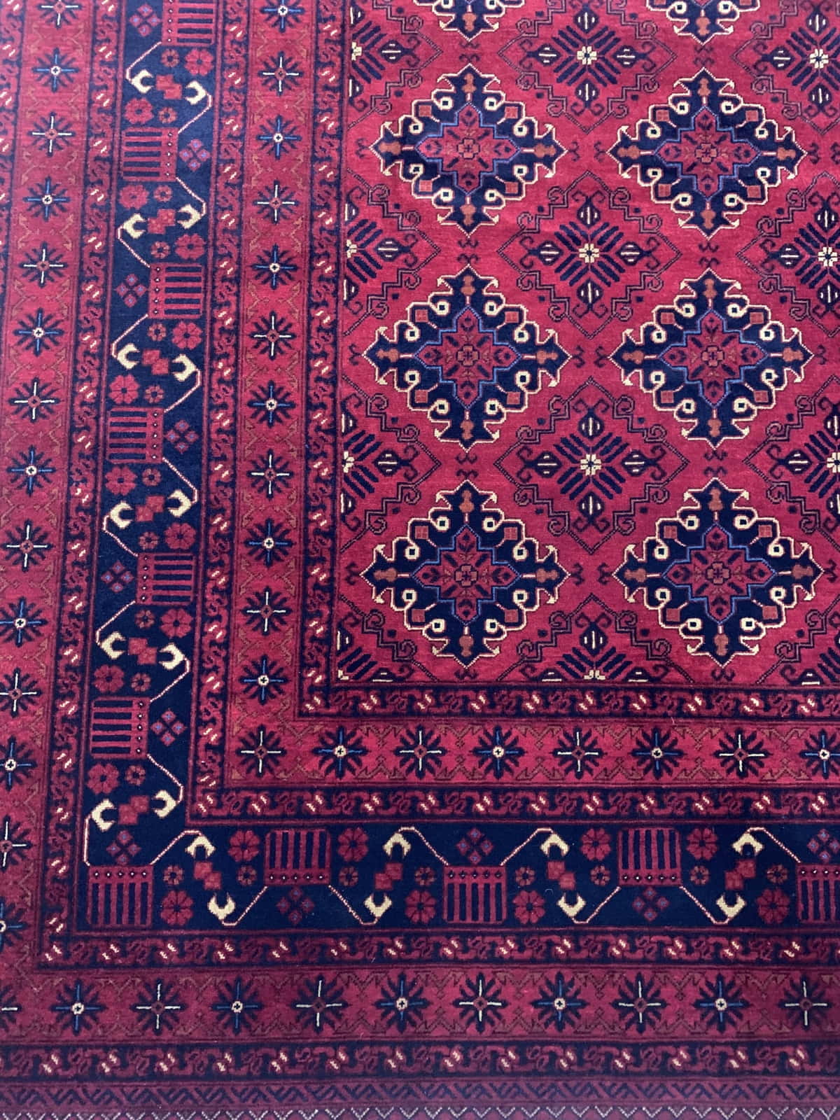 Ersari Turkaman Carpet 418x311cm | Rug# 26155