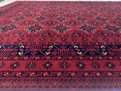 Ersari Turkaman Carpet 418x311cm | Rug# 26155