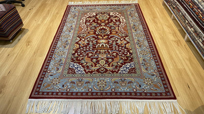 Hand-knotted Turkish Rug-Hereke 230x150cm