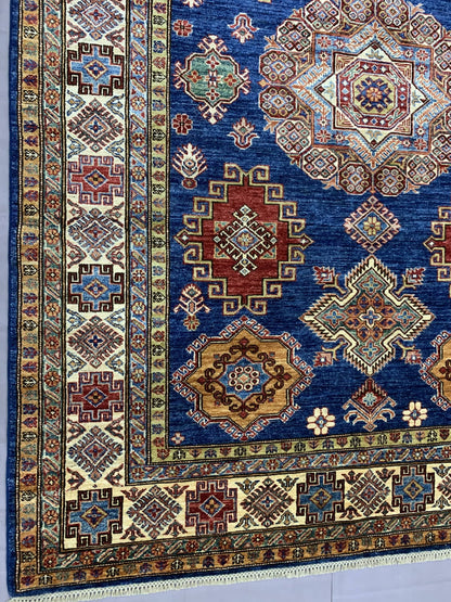 New-weave Chechen kazak 241x177cm | Rug#26227